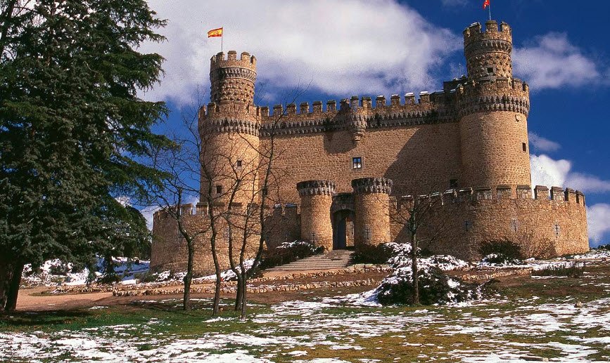 Castle Manzanares el Real, Spain